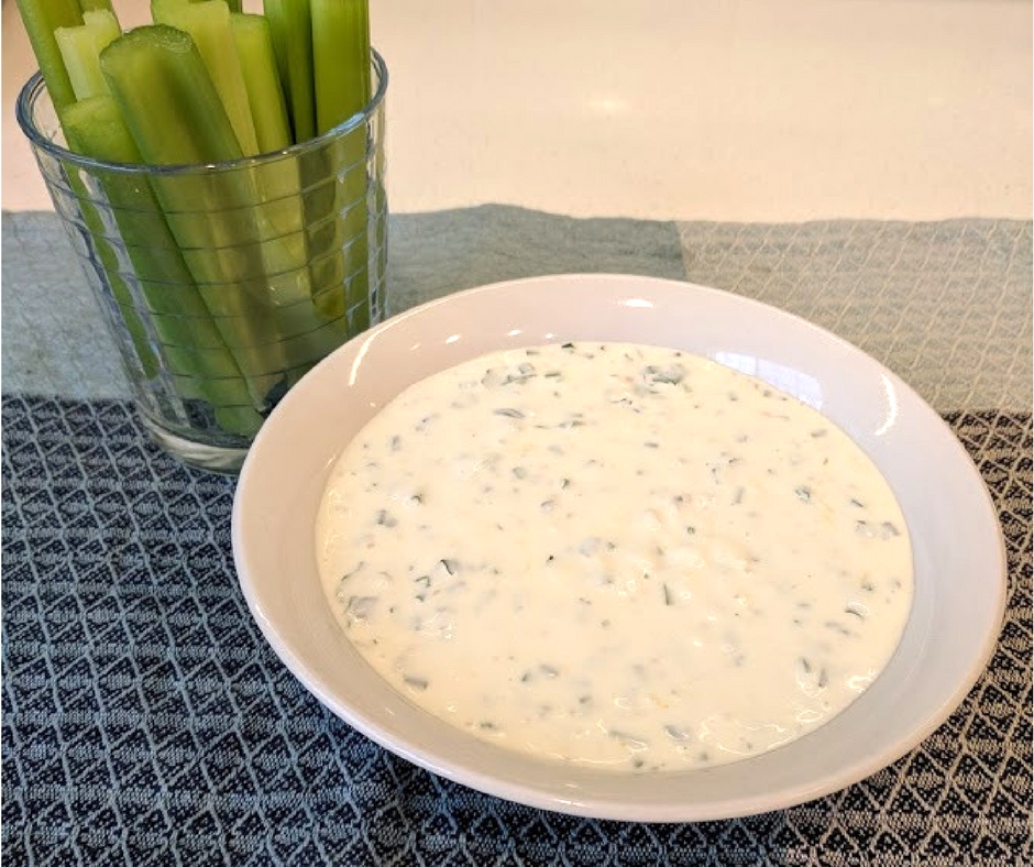 Cilantro & Chive Yogurt Dip